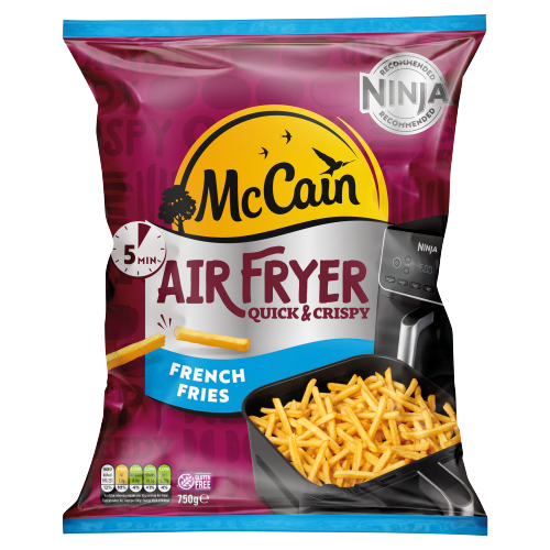 MCCAIN AIR FRYER QUICK & CRISPY FRENCH FRIES 750G