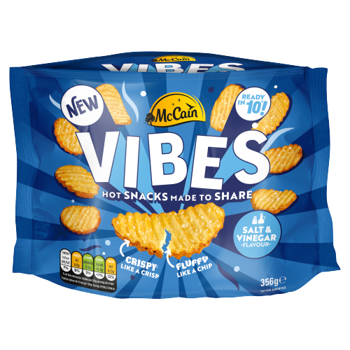 MCCAIN VIBES SALT & VINEGAR FLAVOUR 356G