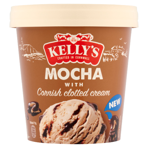 KELLY'S MOCHA WITH CORNISH CLOTTED CREAM 425ML