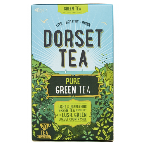 DORSET TEA PURE GREEN TEA BAGS 20S