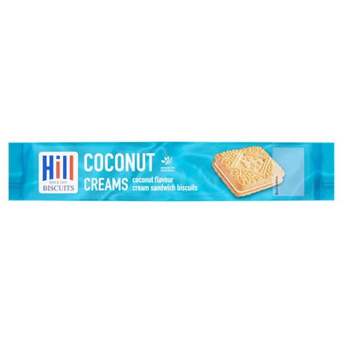 HILL BISCUITS COCONUT CREAMS 15X 150G