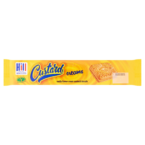 HILL BISCUITS CUSTARD CREAMS 15X 150G