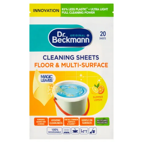 DR.BECKMANN CLEANING LEAVES SUMMER LEMON 20 SHEET