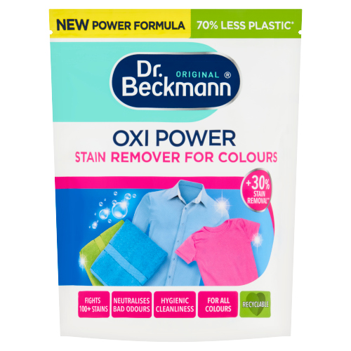 DR BECKMANN OXI POWER FOR COLOURS STAIN REMOVER 400G