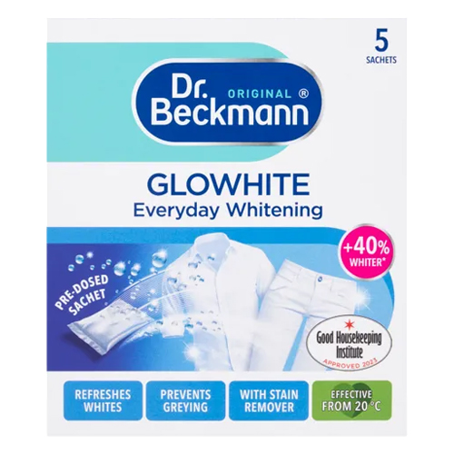 DR.BECKMANN GLOWHITE 5 SACHETS 5PK 40G