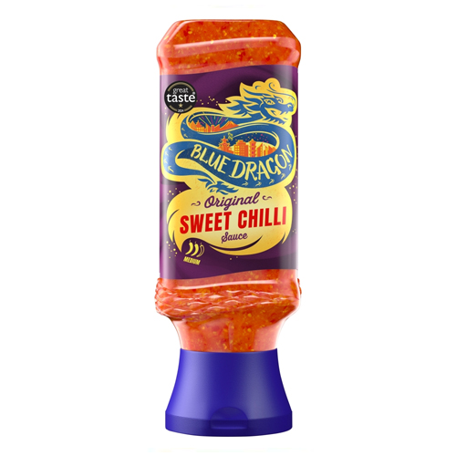 BLUE DRAGON SWEET CHILLI DIPPING SAUCE SQUEEZY 315G