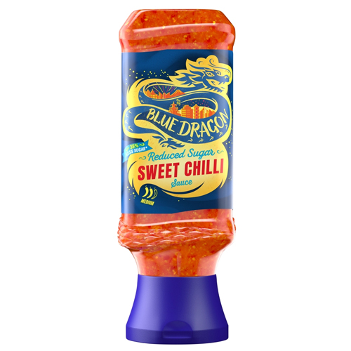 BLUE DRAGON LIGHT SWEET CHILLI DIPPING SAUCE SQUEEZY 295G