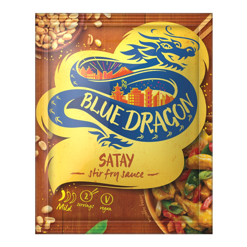 BLUE DRAGON SATAY STIR FRY SAUCE 120G