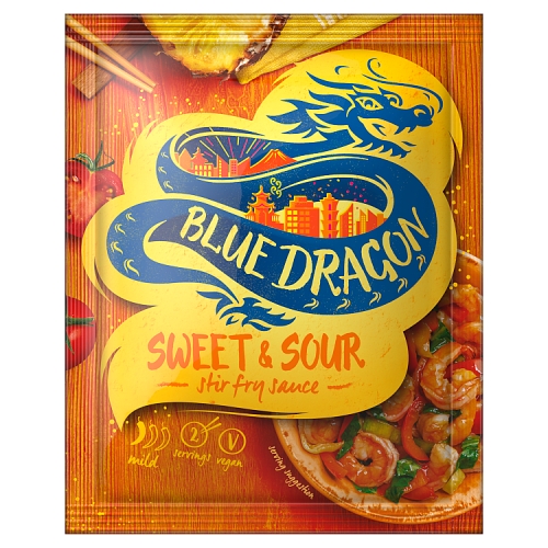 BLUE DRAGON SWEET & SOUR STIR FRY SAUCE 120G