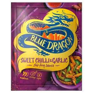 BLUE DRAGON SWEET CHILLI & GARLIC STIR FRY SAUCE 120G