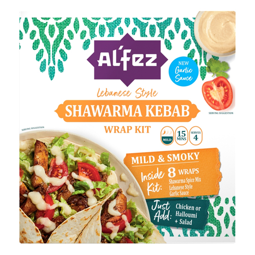 AL'FEZ SHAWARAMA KEBAB WRAP KIT 410G