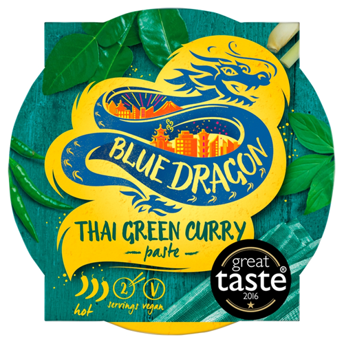 BLUE DRAGON THAI GREEN CURRY PASTE POT 50G