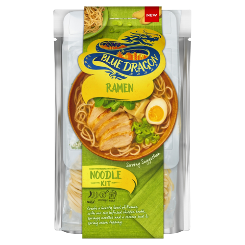 BLUE DRAGON RAMEN NOODLE KIT 201G