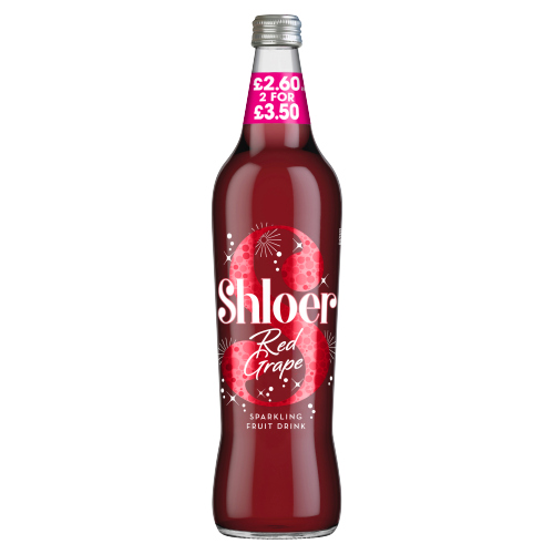 SHLOER RED GRAPE PMP £2.60 - 2 FOR PMP £3.50 750ML