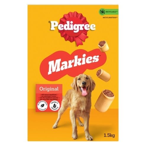 PEDIGREE MARKIES ADULT DOG TREATS MARROWBONE BISCUITS 1.5KG