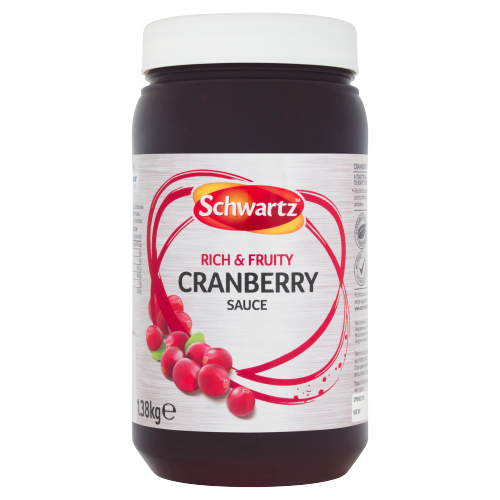 SCHWARTZ CRANBERRY SAUCE 1.38KG
