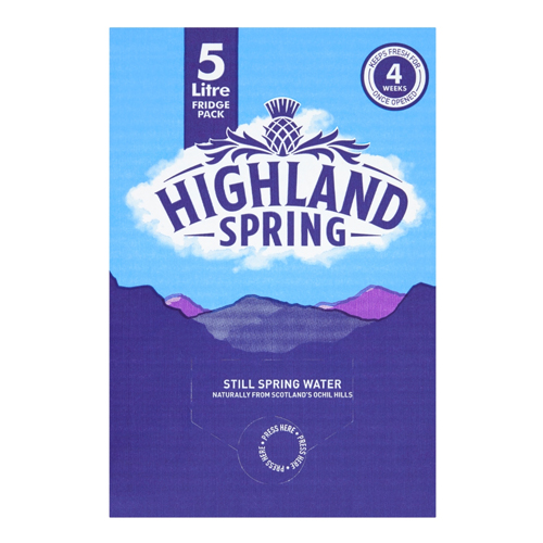 HIGHLAND SPRING STILL SPRING WATER 5L
