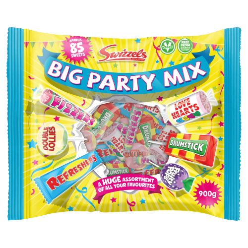SWIZZELS BIG PARTY MIX BAG 900G-XMAS
