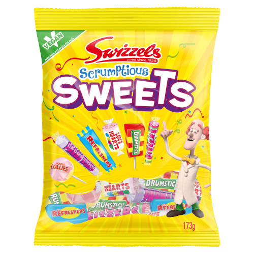 SWIZZELS SCRUMPTIOUS SWEETS 173G-XMAS