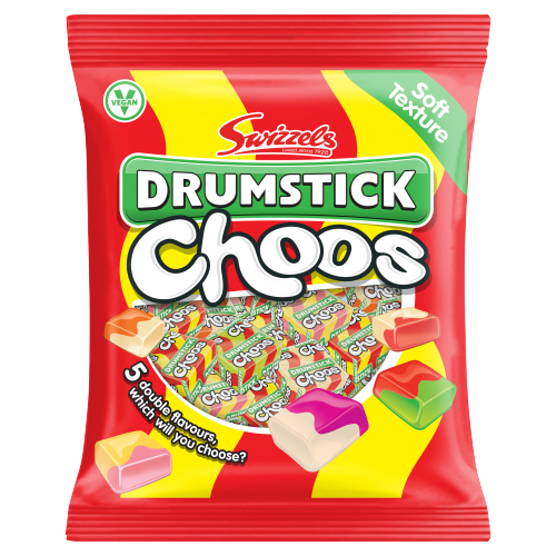 SWIZZELS DRUMSTICK CHOOS POUCH 150G
