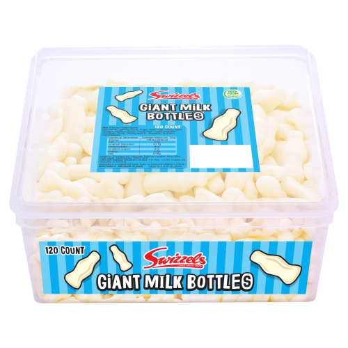 SWIZZELS MILK BOTTLES TUB 120'PCS