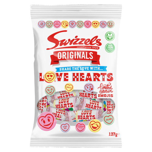 SWIZZELS ORIGINALS LOVE HEARTS 127G