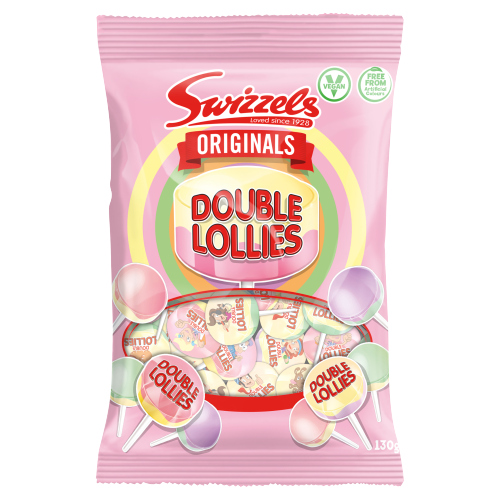 SWIZZELS ORIGINALS DOUBLE LOLLIES 130G