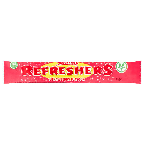 SWIZZELS REFRESHERS STRAWBERRY CHEW BAR 60X 18G