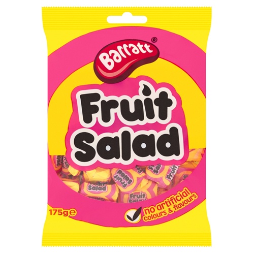 BARRATT FRUIT SALAD CHEW BAG 175G