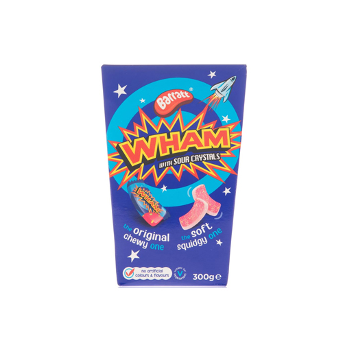 BARRATT WHAM WITH SOUR CRYSTALS 300G
