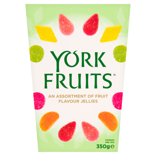 YORK FRUITS CARTON 350G-XMAS