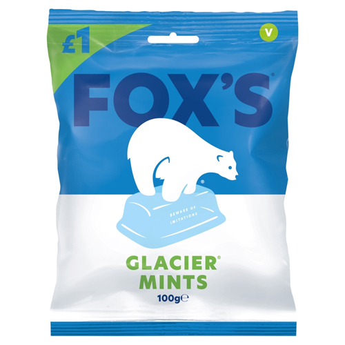 FOXS GLACIER MINT PMP £1.00 100G
