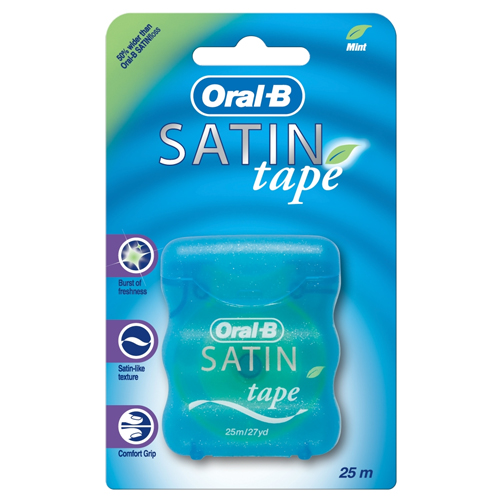 ORAL B SATIN TAPE 25M