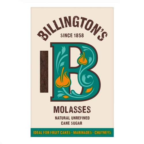 BILLINGTON'S MOLASSES NATURAL UNREFINED CANE SUGAR 500G