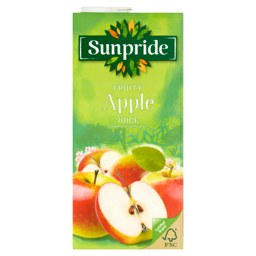 SUNPRIDE APPLE JUICE 1L
