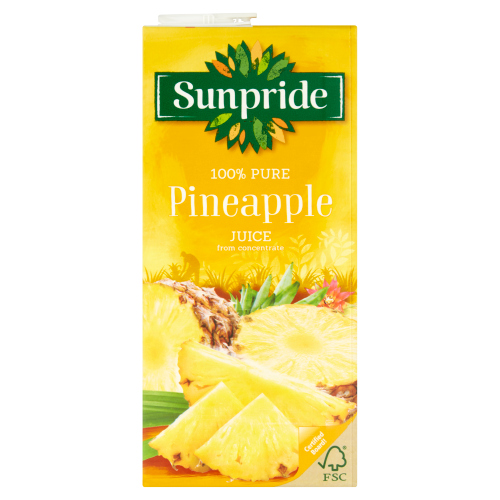 SUNPRIDE PINEAPPLE JUICE 1L