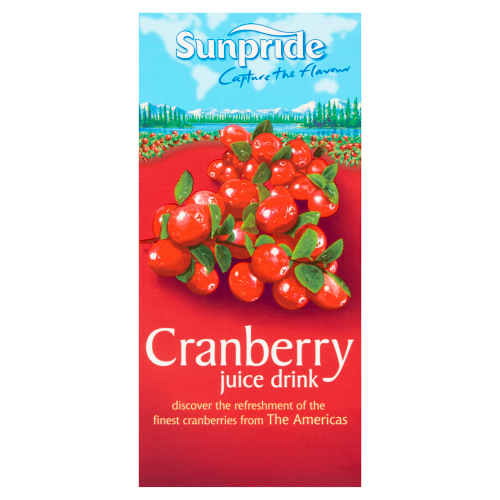 SUNPRIDE CRANBERRY JUICE DRINK 1L