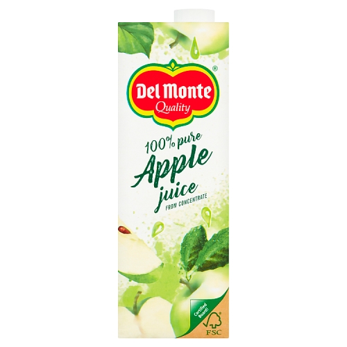 DEL MONTE APPLE JUICE 1L