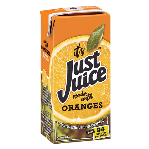 JUST JUICE ORANGE 200ML