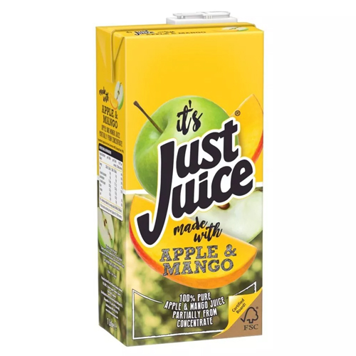 JUST JUICE APPLE & MANGO 1L
