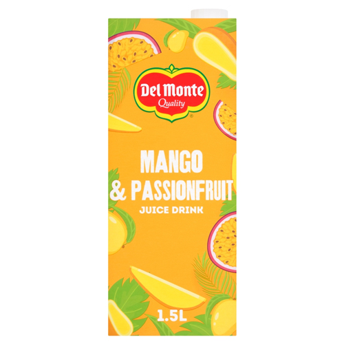 DEL MONTE QUALITY MANGO & PASSIONFRUIT JUICE DRINK 1.5L