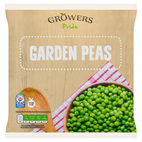 GROWERS PRIDE GARDEN PEAS 450G