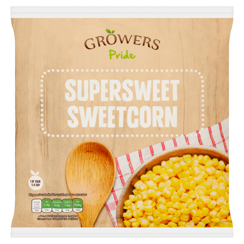 GROWERS PRIDE SUPERSWEET SWEETCORN 450G