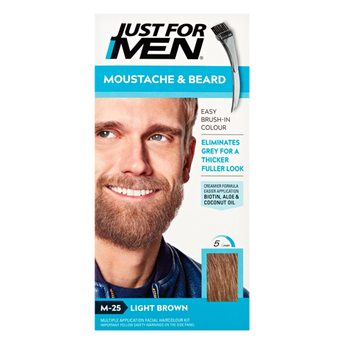 JUST FOR MEN-M25 LIGHT BROWN HAIR COLOUR 6