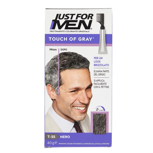 JUST FOR MEN T-55 TOUCH OF GREY BLACK 147ML