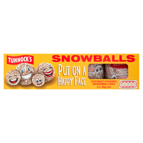 TUNNOCKS MARSHMALLOW SNOWBALL 30G