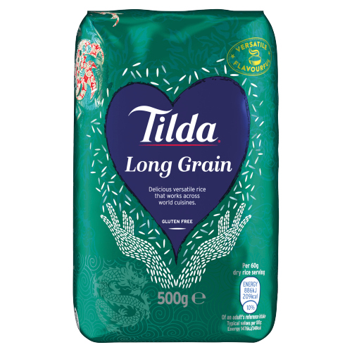 TILDA LONG GRAIN RICE 500G