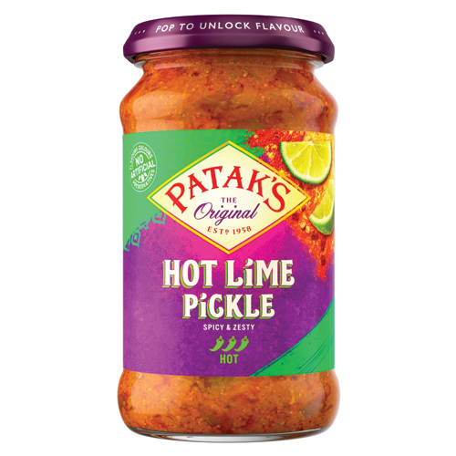 PATAK'S HOT LIME PICKLE 283G