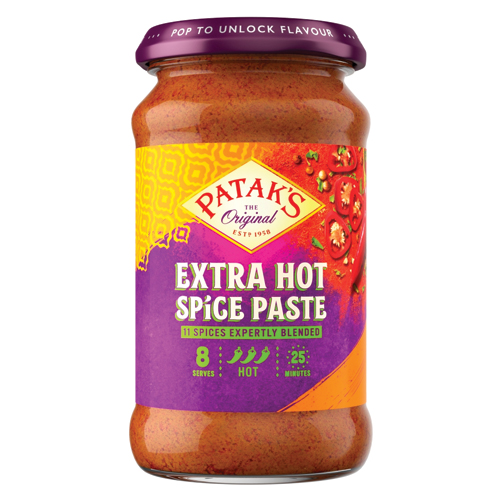 PATAK'S HOT CURRY SPICE PASTE 283G