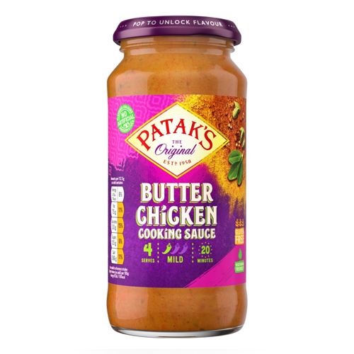 PATAK'S BUTTER CHICKEN COOKING SAUCE 450G